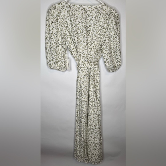 Reformation Mint Linen Dress - Picture 4 of 17